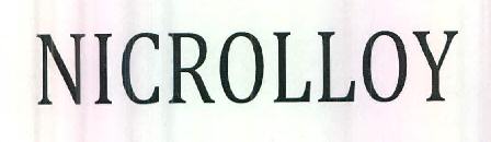 Nicrolloy Device mark 2648218 Trademark