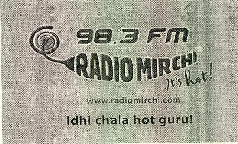 98.3 Fm Radio Mirchi Device mark 2621938 Trademark