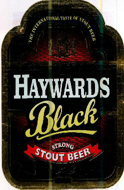 Haywards Black (label) Device mark 1703916 Trademark