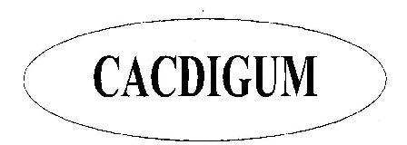 Cacdigum (device) Device mark 2380537 Trademark