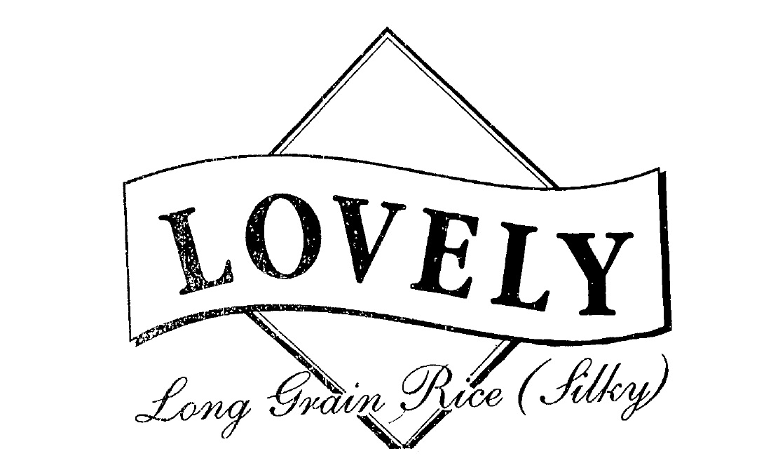 L O V E L Y (label) Device mark 799245 Trademark