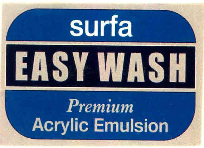 Surfa Easy Wash Premium Acrylic Emulsion Device mark 2640644 Trademark