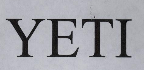 Yeti Device mark 1803657 Trademark