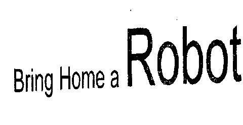 Bring Home Robot (device) Device mark 2193158 Trademark