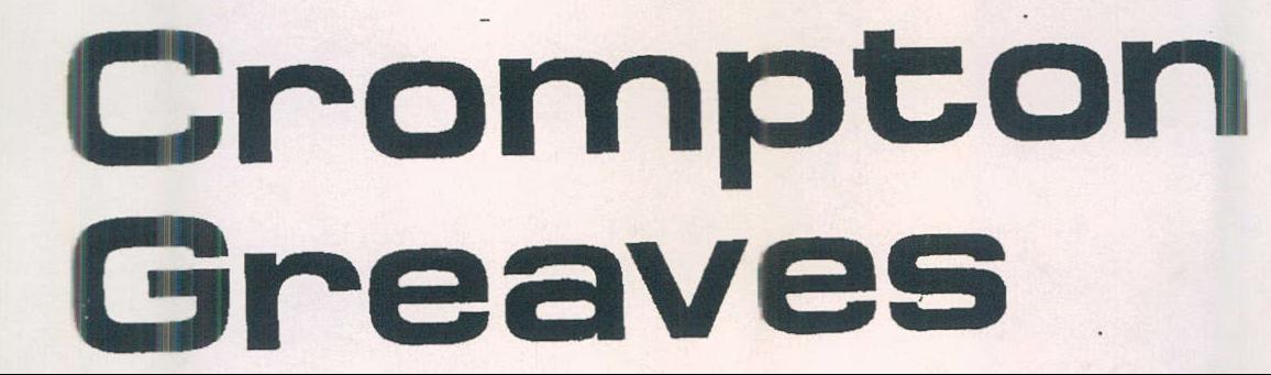 Crompton Greaves Device mark 928754 Trademark