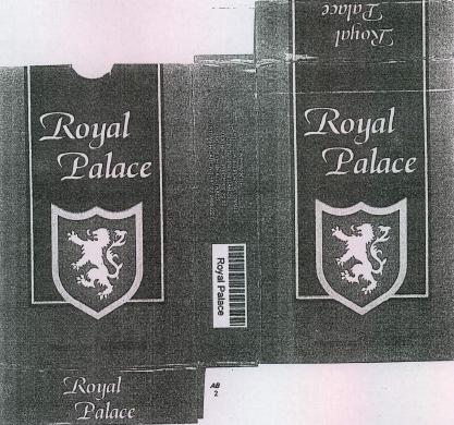 Royal Palace Device mark 2230568 Trademark