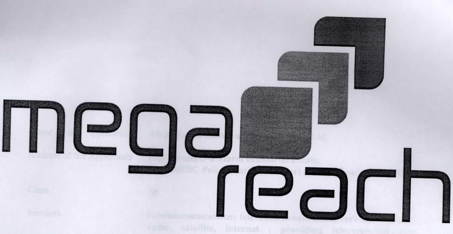 Mega Reach (label) Device mark 1790628 Trademark