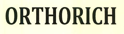 Orthorich Device mark 2878589 Trademark