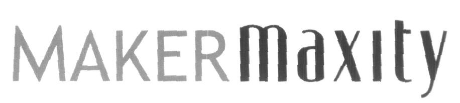 Maker Maxity (label) Device mark 1613833 Trademark