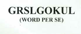 Grslgokul Device mark 1892740 Trademark