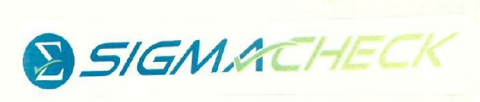Sigmacheck (label) Device mark 2445568 Trademark