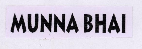 Munna Bhai Device mark 1780360 Trademark