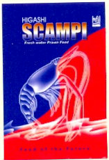 Higashi Scampi ( Label) Device mark 1312257 Trademark