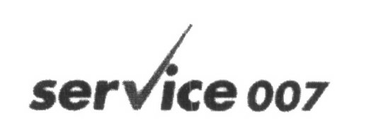 Service 007 (logo) Device mark 1489398 Trademark