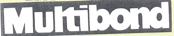 Multibond (label) Device mark 1160996 Trademark