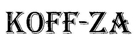 Koff-za (device) Device mark 2508246 Trademark