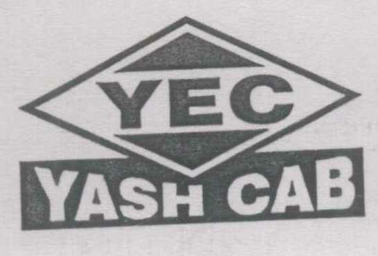 Yec (logo ) Yash Cab (device) (label) Device mark 1351213 Trademark