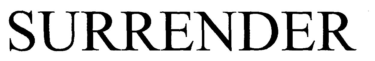 Surrender (label) Device mark 1439495 Trademark