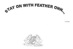 Stay On With Feather Onn.... (device) Device mark 2587522 Trademark