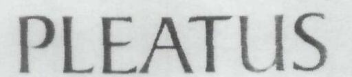 Pleatus Device mark 1849632 Trademark