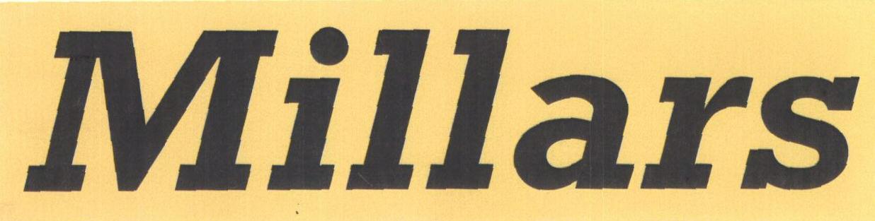 Millars (label) Device mark 1638669 Trademark