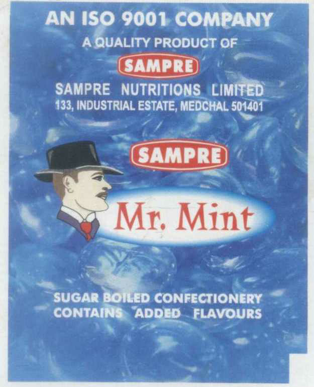 Sampre Mr. Mint Device mark 1119776 Trademark
