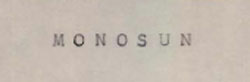 Monosun Device mark 502212 Trademark