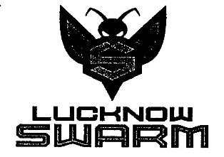 Lucknow Swarm With Logo Device mark 2884404 Trademark