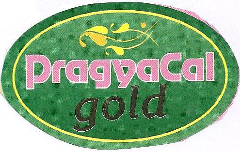 Pragyacal Gold (label) Device mark 2539639 Trademark