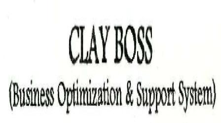 Clay Boss (business Optimization And Support System) Device mark 2499117 Trademark