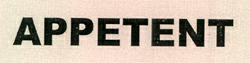 Appetent Device mark 2490163 Trademark