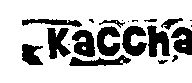 Kaccha (label). Device mark 1358325 Trademark