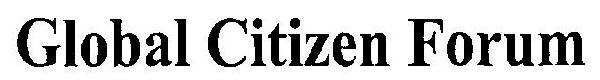 Global Citizen Forum (device) Device mark 2653439 Trademark