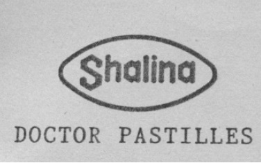 Shalina Doctor Pastilles Device mark 544127 Trademark