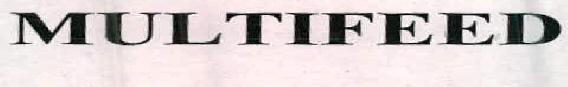 Multifeed Device mark 2368710 Trademark