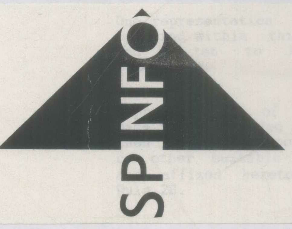 Spinfo Device mark 1005705 Trademark