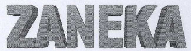 Zaneka Device mark 1705550 Trademark