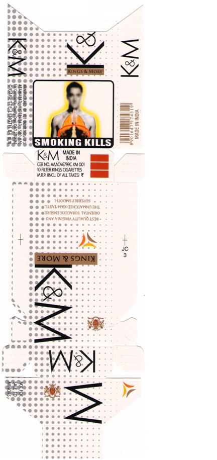 Kings & More (silver & Gold) (colour Label) Device mark 2303440 Trademark