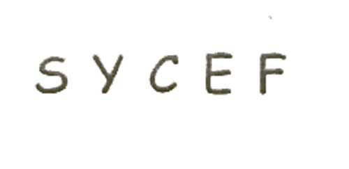 S Y C E F Device mark 2012684 Trademark