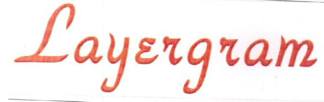 Layergram (label) Device mark 1509775 Trademark
