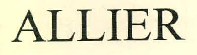 Allier Device mark 2833643 Trademark