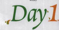 Day 1 (label) Device mark 1500817 Trademark