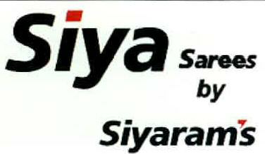 Siya Sarees By Siyarams Device mark 1892012 Trademark