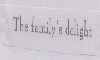 The Familys Delight (label) Device mark 956476 Trademark