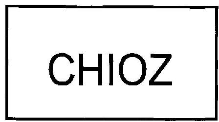 Chioz (device) Device mark 2363998 Trademark