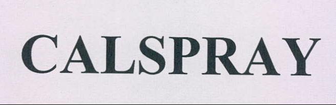 Calspray Device mark 2117970 Trademark