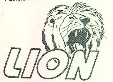 Lion (device Lion) Device mark 1714461 Trademark
