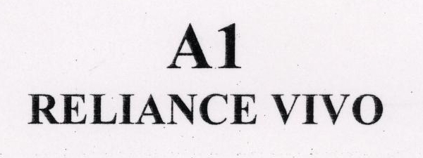 A1 Reliance Vivo Device mark 1450828 Trademark