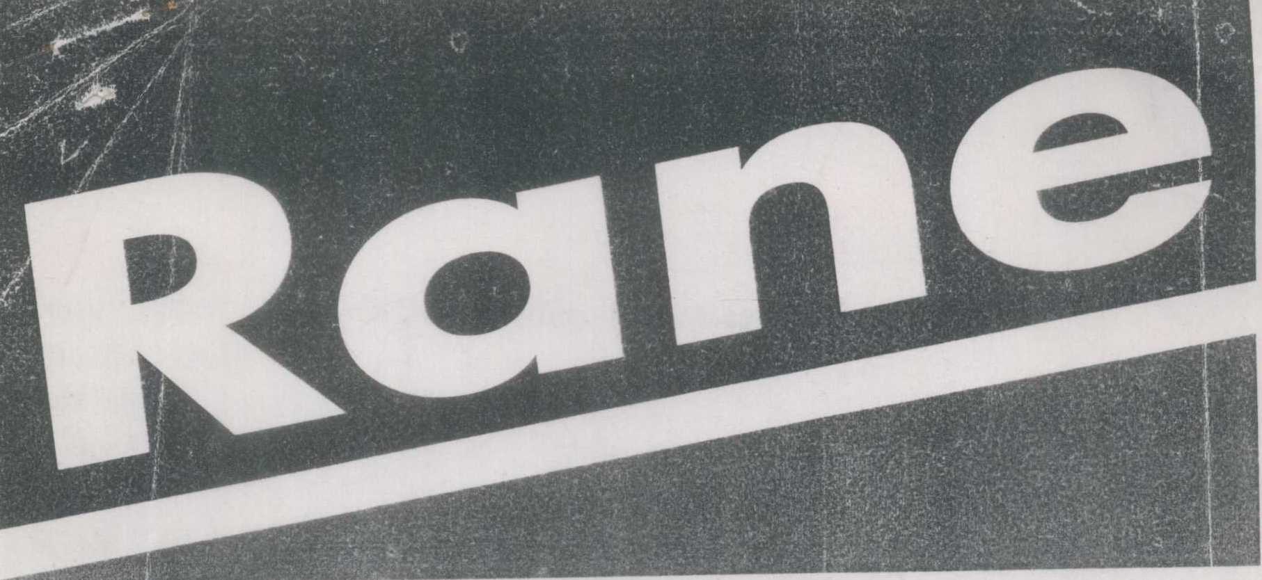Rane (label) Device mark 641827 Trademark