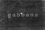 Gabbana (label) Device mark 1563134 Trademark